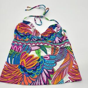 Trina Turk Tankini Top Sz 12